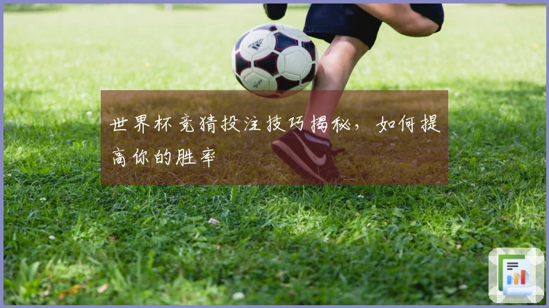 世界杯竞猜投注技巧揭秘，如何提高你的胜率